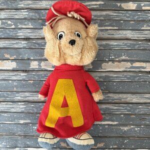 Vintage 1983 Bagdasarian Productions Alvin and the Chipmunks 10" Plush Doll